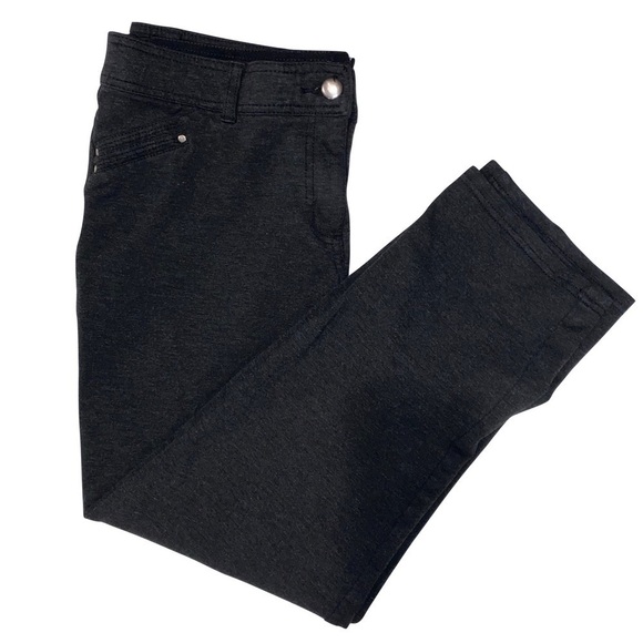 Style & Co. Julie Straight Stretch Dress Pant Office Essential Black Size 14 - Picture 1 of 11